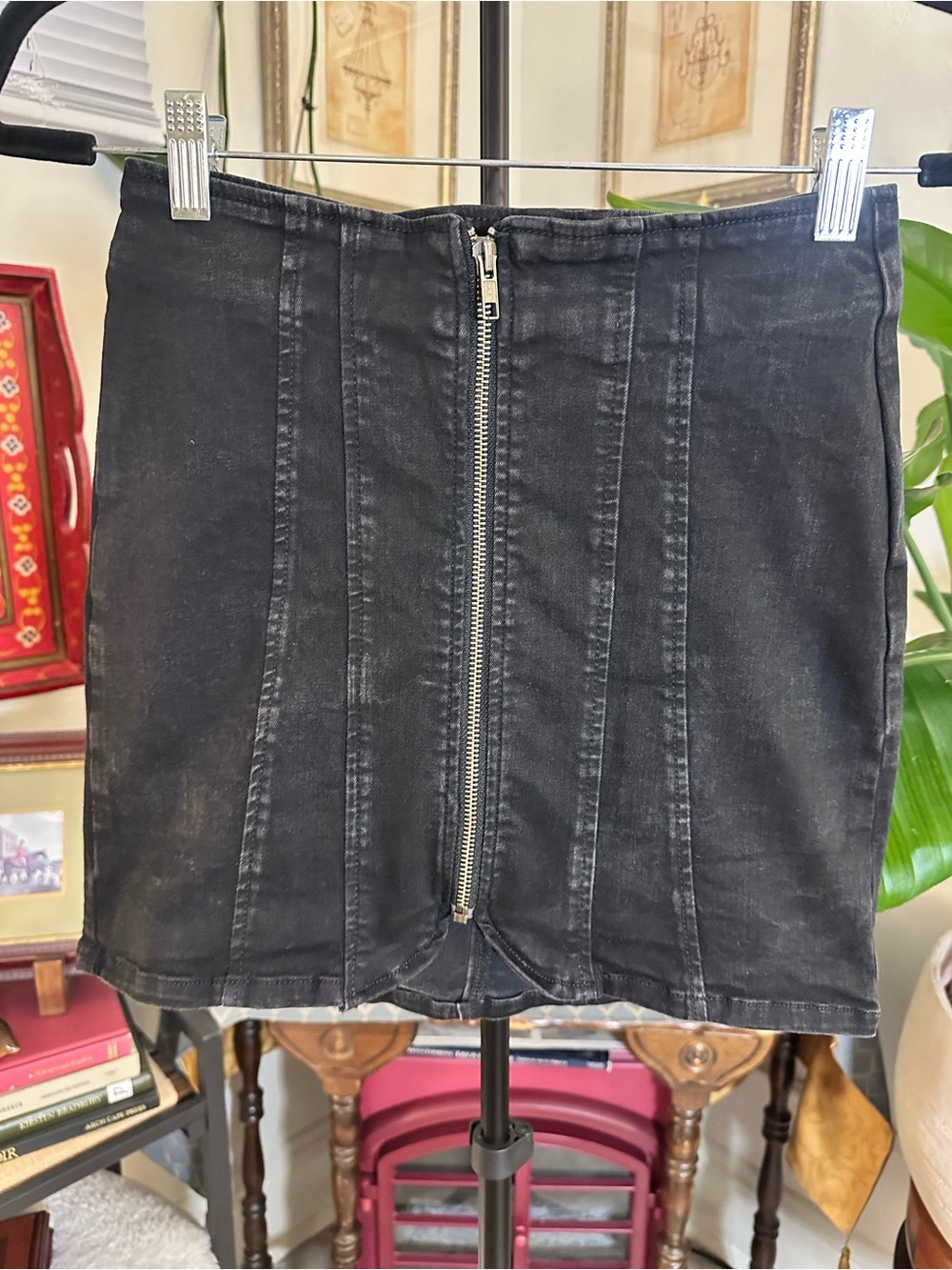 Free People We The Free Layla Denim Mini Skirt